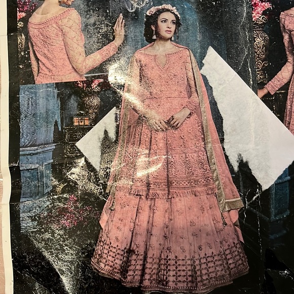 Pink Lengha - Picture 2 of 16